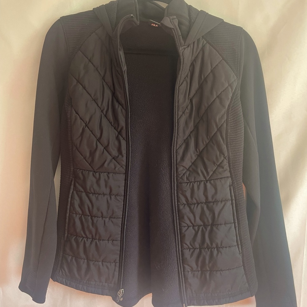 Black Fleece FILA Sport Zip-Up (S)